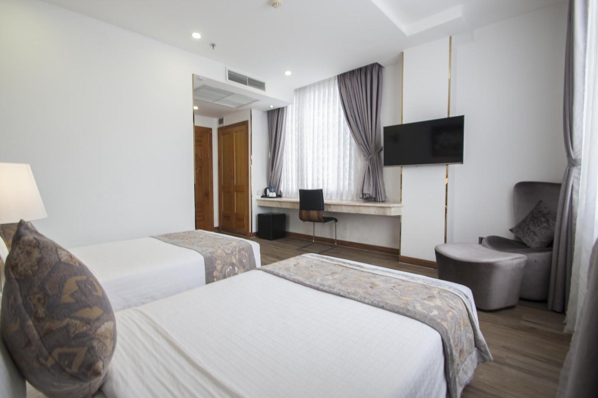 הו צ'י מין סיטי Acnos Grand Hotel מראה חיצוני תמונה